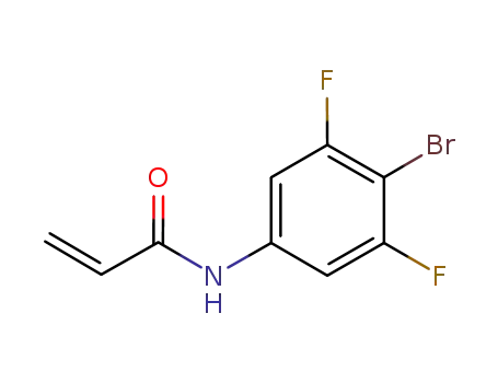 N-[(4-bromo-3,5-difluorine)phenyl]acrylamide