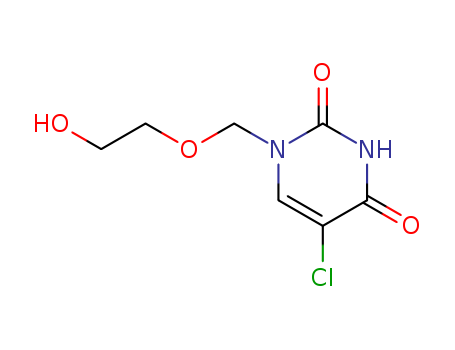 5-CHLORO-1-(2-HYDROXY-ETHOXYMETHYL)-1H-PYRIMIDINE-2,4-DIONE