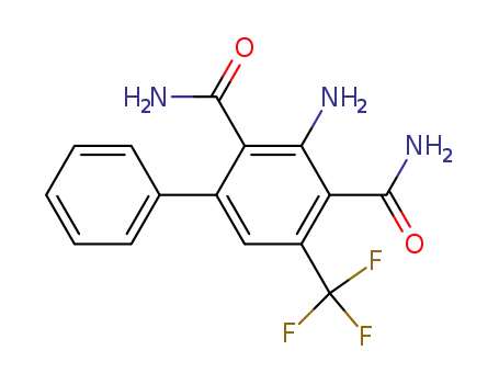 2,6-dicarboxamido-3-trifluoromethyl-6-phenyl-6-phenylaniline