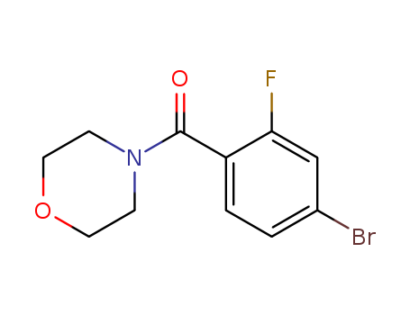 4-Bromo-2-fluoro-(morpholinocarbonyl)benzene