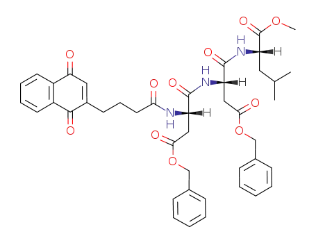 γ-<(1,4-naphthoquinonyl-2)butyryl>-L-β-O-benzylaspartyl-L-β-O-benzylaspartyl-L-leucine methyl ester