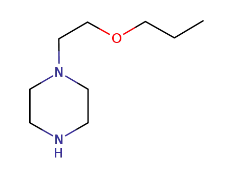 Molecular Structure of 741667-07-2 (1-[2-(1-PROPYL)-OXYETHYL]-PIPERAZINE)