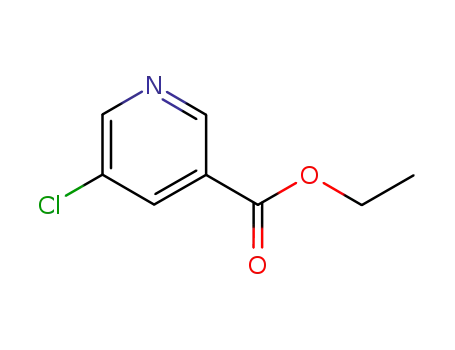 Molecular Structure of 20825-98-3 (ethyl 5-chloropyridine-3-carboxylate)