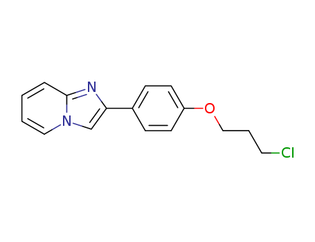 Imidazo[1,2-a]pyridine, 2-[4-(3-chloropropoxy)phenyl]-