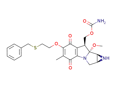 7-<(2-(benzylthio)ethyl)oxy>-9a-methoxymitosane