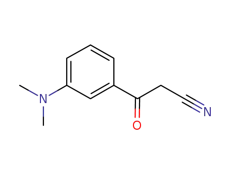 3-(3-Dimethylamino-phenyl)-3-oxo-propionitrile