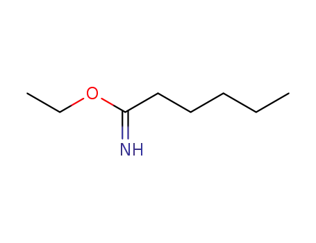 Molecular Structure of 1001-25-8 (Hexanimidic acid ethyl ester)