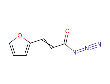 3-(Furan-2-yl)-acryloyl azide