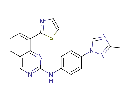 C<sub>20</sub>H<sub>15</sub>N<sub>7</sub>S