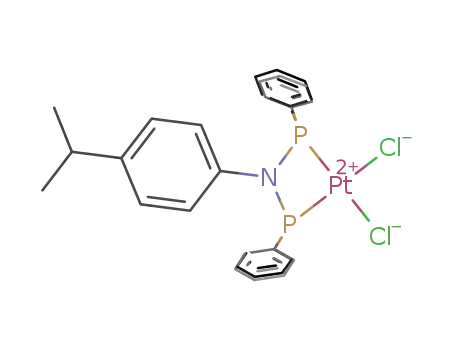 dichloro[N,N-bis(diphenylphosphino)-4-ispopropylaniline]platinum(II)