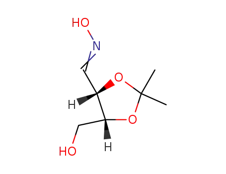 1,3-Dioxolane-4-carboxaldehyde, 5-(hydroxymethyl)-2,2-dimethyl-,
oxime, (4S,5R)-