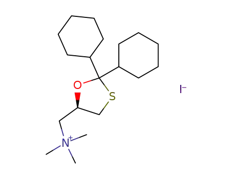 [(5R)-2,2-dicyclohexyl-1,3-oxathiolan-5-yl]methyl-trimethylazanium;iodide