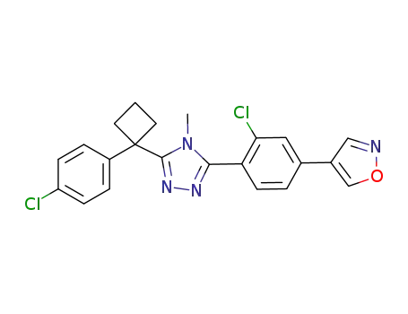 C<sub>22</sub>H<sub>18</sub>Cl<sub>2</sub>N<sub>4</sub>O