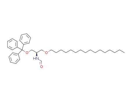N-((R)-3-(1-hexadecyloxy)-1-(trityloxy)propan-2-yl)formamide