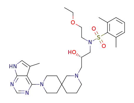 C<sub>31</sub>H<sub>46</sub>N<sub>6</sub>O<sub>4</sub>S
