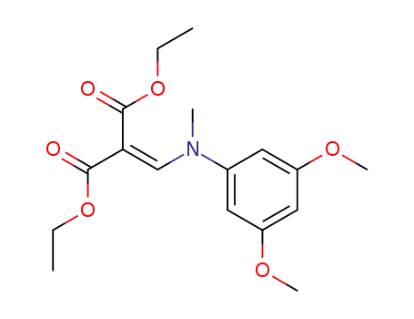 1,3-Diethyl 2-[[(3,5-dimethoxyphenyl)methylamino]methylene]propanedioate