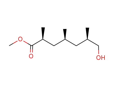 7-hydroxy-2,4,6-trimethyl-heptanoic acid methyl ester