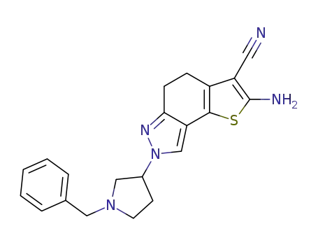 C<sub>21</sub>H<sub>21</sub>N<sub>5</sub>S