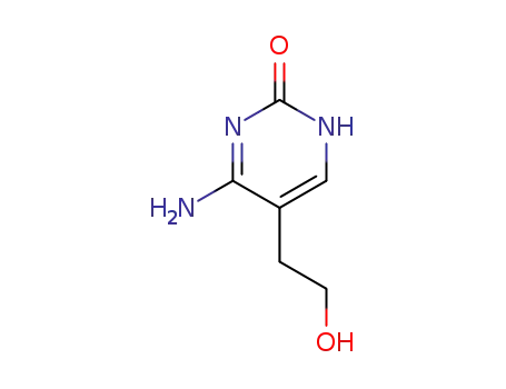 Molecular Structure of 89711-99-9 (5-(2-HYDROXYETHYL)-CYTOSINE)