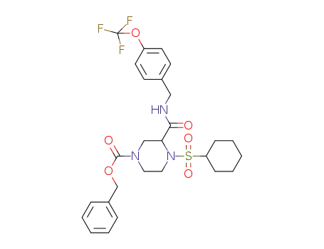 C<sub>27</sub>H<sub>32</sub>F<sub>3</sub>N<sub>3</sub>O<sub>6</sub>S