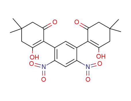 2,2'-(4,6-dinitro-1,3-phenylene)bis(3-hydroxy-5,5-dimethylcyclohex-2-enone)