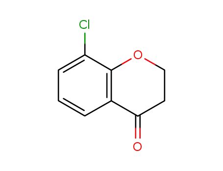 Molecular Structure of 49701-11-3 (8-CHLORO-2,3-DIHYDRO-4H-CHROMEN-4-ONE)