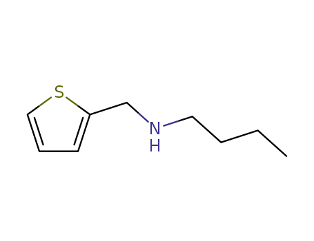 Molecular Structure of 58924-53-1 (BUTYL-THIOPHEN-2-YLMETHYL-AMINE)