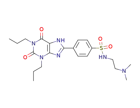 N-[2-(dimethylamino)ethyl]-4-(2,3,6,7-tetrahydro-2,6-dioxo-1,3-dipropyl-1H-purin-8-yl)benzenesulfonamide