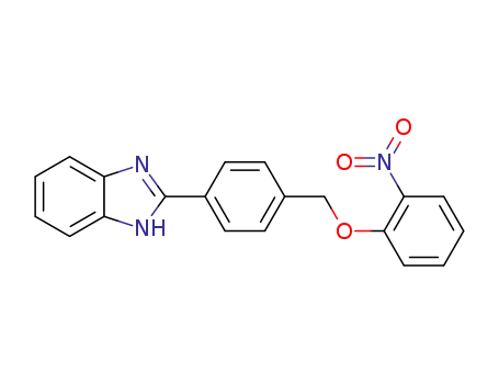 Molecular Structure of 1281988-11-1 (2-(4-((2-nitrophenoxy)methyl)phenyl)-1H-benzo[d]imidazole)