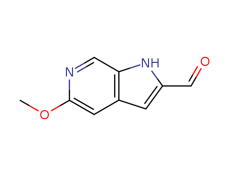5-Methoxy-1H-pyrrolo[2,3-c]pyridine-2-carbaldehyde ,97%