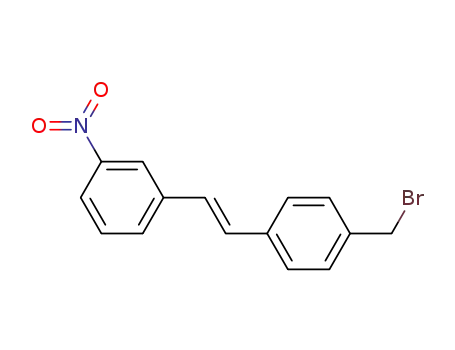 E-1-(4-bromomethylphenyl)-2-(3-nitrophenyl)ethene