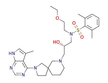 C<sub>30</sub>H<sub>44</sub>N<sub>6</sub>O<sub>4</sub>S