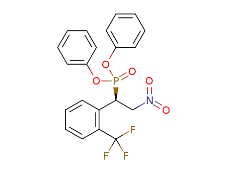 (R)-diphenyl 2-nitro-1-(2-trifluoromethylphenyl)ethylphosphonate