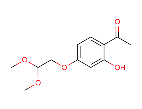 1-(4-(2,2-dimethoxyethoxy)-2-hydroxyphenyl)ethanone