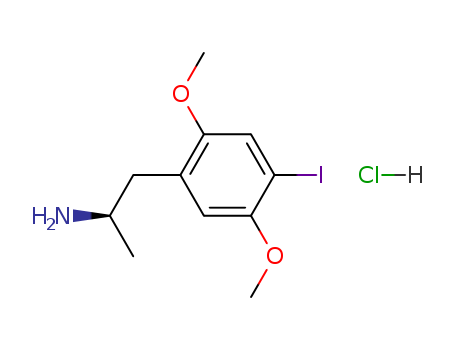 (+/-)-1-(2,5-DIMETHOXY-4-IODOPHENYL)-2-AMINOPROPANE HYDROCHLORIDE