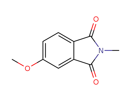 Molecular Structure of 63196-45-2 (1H-Isoindole-1,3(2H)-dione, 5-methoxy-2-methyl-)