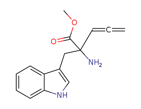 (+/-)-methyl 2-((1H-indol-3-yl)methyl)-2-aminopenta-3,4-dienoate