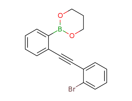 2-[(2-bromophenyl)ethynyl]phenylboronic acid propane-1,3-diyl ester