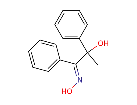Molecular Structure of 77184-21-5 (α-Methylbenzoin-(E)-oxim)