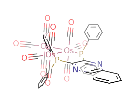 1,2-Os<sub>3</sub>(CO)10(2,3-bis(diphenylphosphino)quinoxaline)
