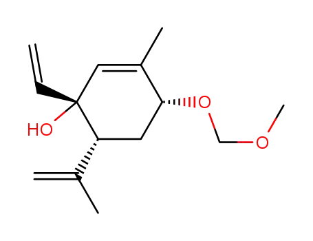 (1S,4R,6R)-1-ethenyl-4-methoxymethoxy-3-methyl-6-(1-methylethyl)-2-cyclohexen-1-ol