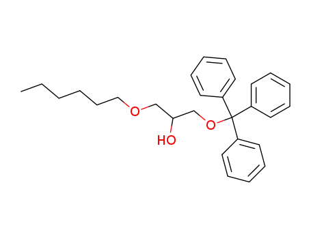 1-Hexyloxy-3-trityloxy-propan-2-ol