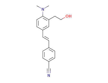 (E)-4-(4-dimethylamino-3-(2-hydroxyethyl)styryl)benzonitrile