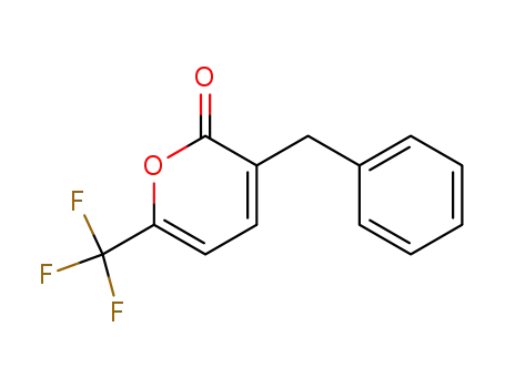 3-benzyl-6-(trifluoromethyl)-2-pyranone