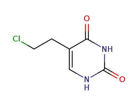 2,4(1H,3H)-Pyrimidinedione,5-(2-chloroethyl)-