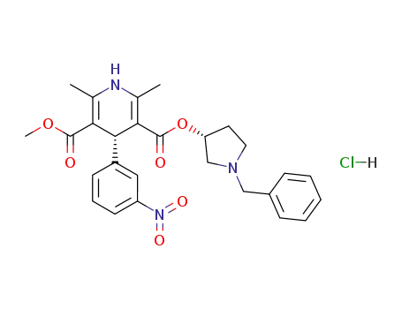 Molecular Structure of 104757-55-3 (barnidipine hydrochloride)