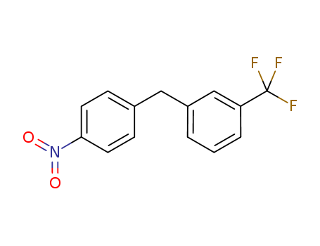 1-[(4-nitrophenyl)methyl]-3-(trifluoromethyl)benzene