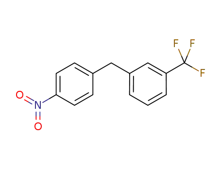 Molecular Structure of 86845-31-0 ((4-Nitrophenyl)-(3-trifluoromethyl-phenyl)-methane)