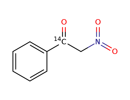 Molecular Structure of 1313403-85-8 ([1-<sup>(14)</sup>C]2-nitro-acetophenone)