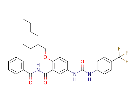 C<sub>30</sub>H<sub>32</sub>F<sub>3</sub>N<sub>3</sub>O<sub>4</sub>